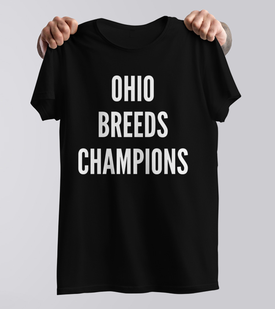 Lebron James Ohio Breeds Champions T-Shirt