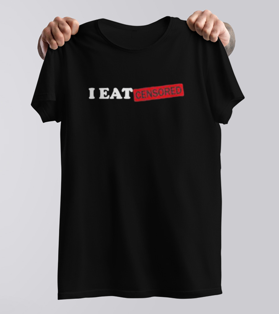 Matt Rife I Eat Censored Red Stamp T-Shirt