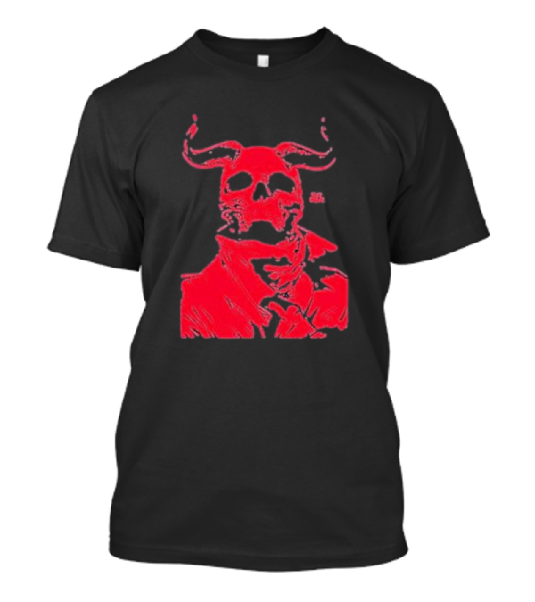Rob Bowyer Not Great Red Skull Horns T-Shirt