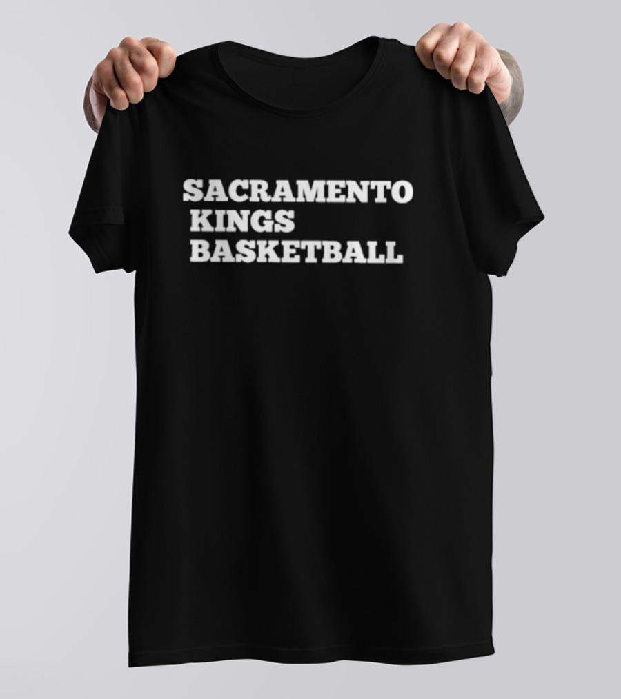 Sacramento Kings Basketball Team Fan Gear T-Shirt