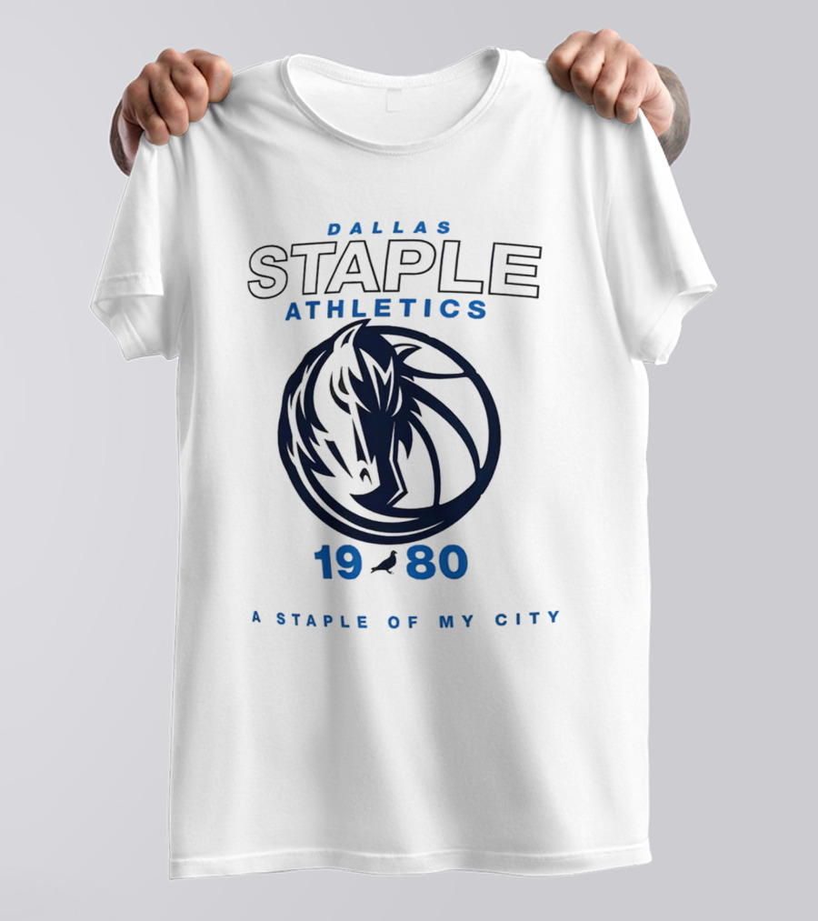DALLAS STAPLE ATHLETICS 1980 A STAPLE OF MY CITY T-Shirt