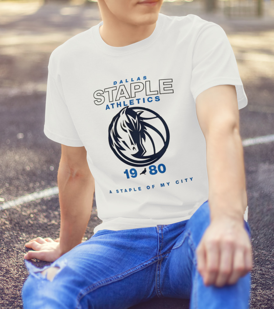 DALLAS STAPLE ATHLETICS 1980 A STAPLE OF MY CITY T-Shirt