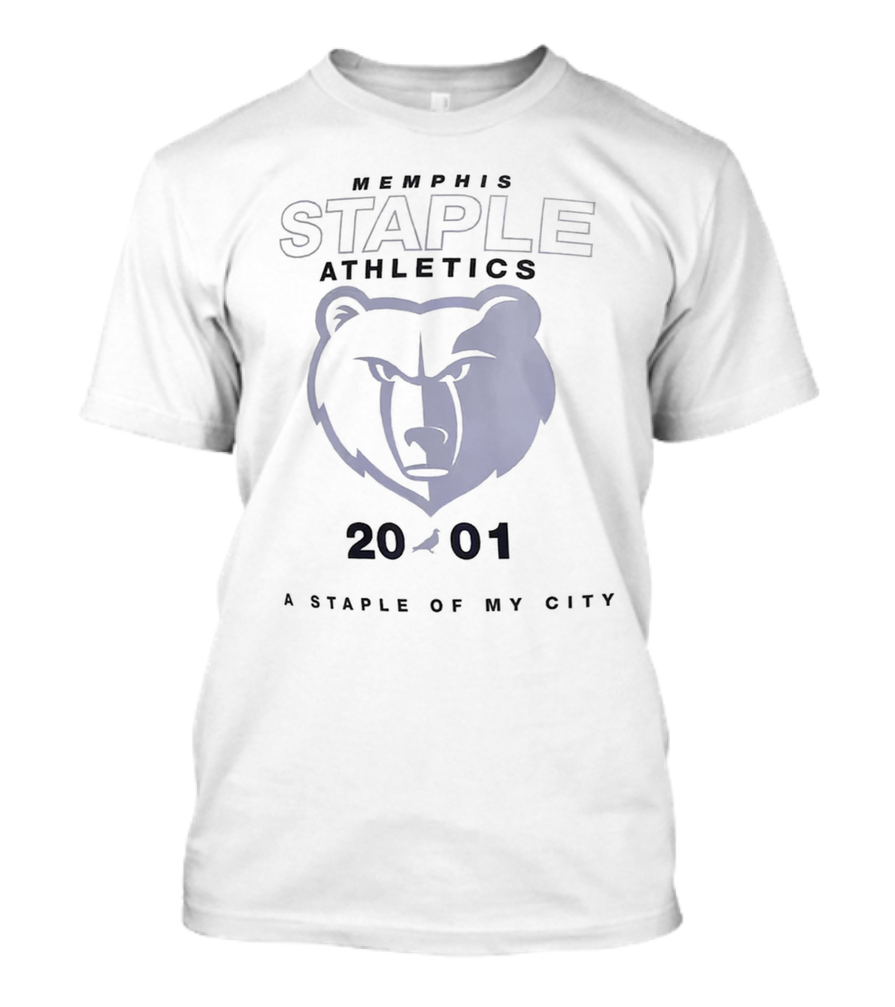 Memphis Staple Athletics 2001 A Staple Of My City T-Shirt