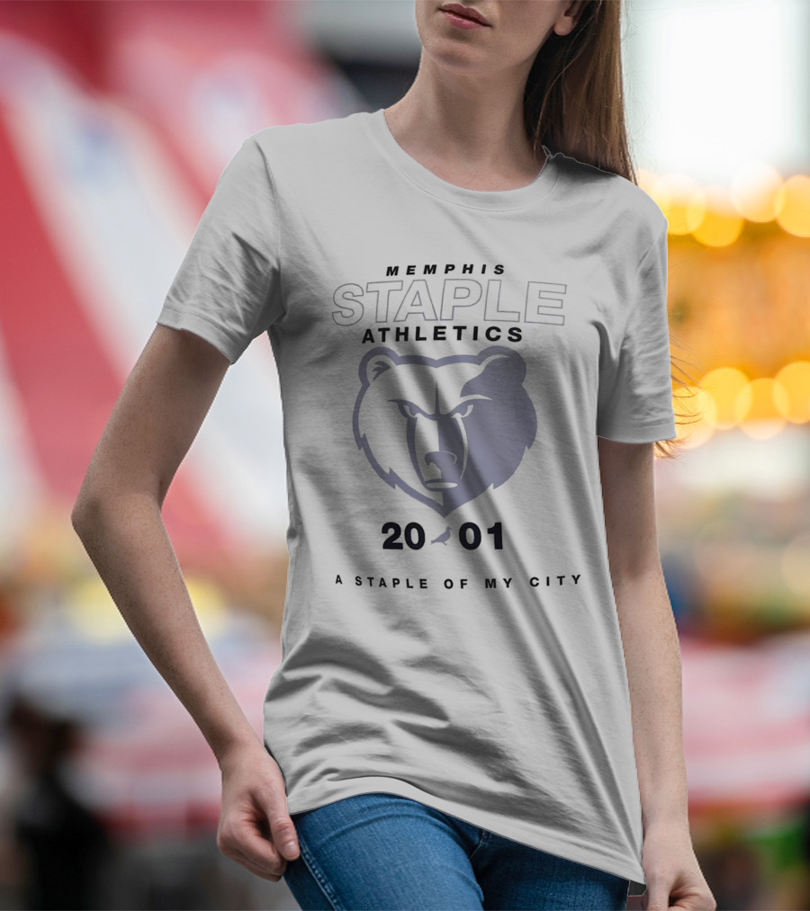 Memphis Staple Athletics 2001 A Staple Of My City T-Shirt