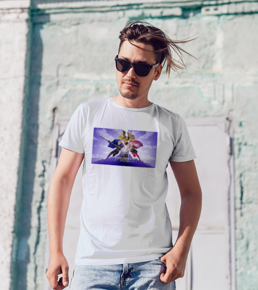Fire Emblem Three Houses Characters And Heroes Battle Scene Image T-Shirt