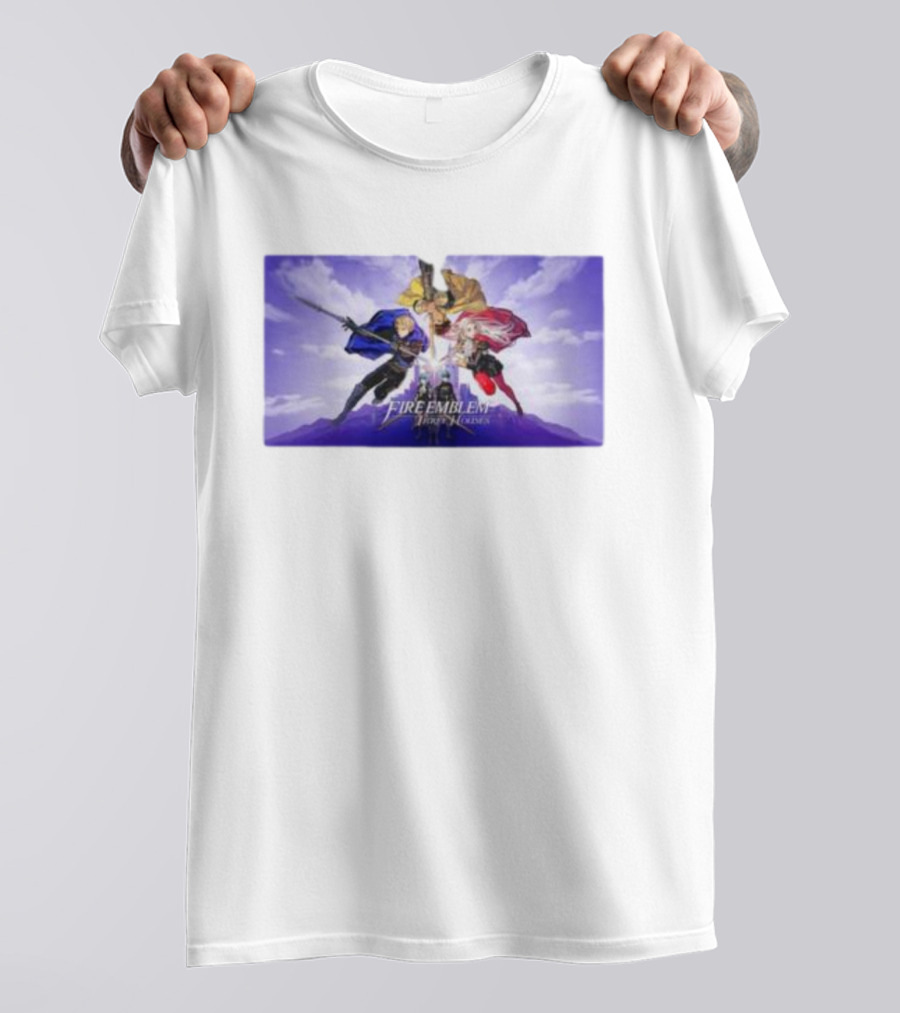 Fire Emblem Three Houses Characters And Heroes Battle Scene Image T-Shirt
