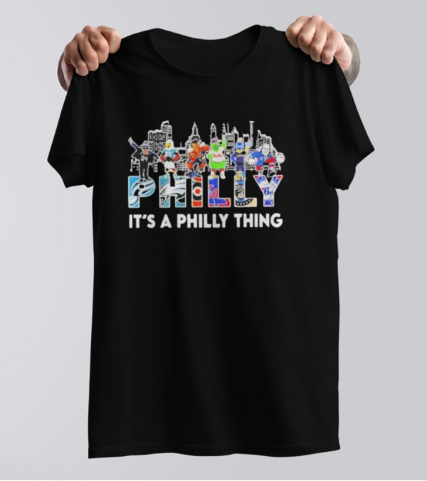 Philadelphia Mascots And Icons It's A Philly Thing T-Shirt