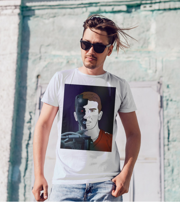 Rita Oak Day 17 Bot Purdy Terminator Mashup T-Shirt