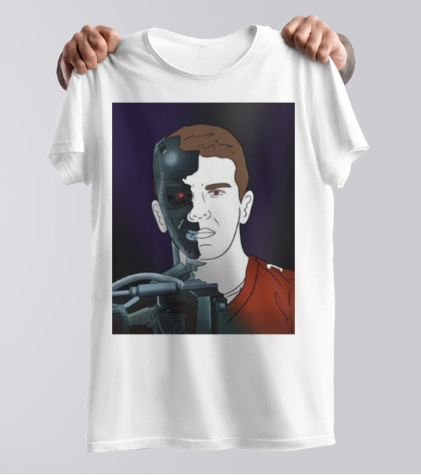 Rita Oak Day 17 Bot Purdy Terminator Mashup T-Shirt