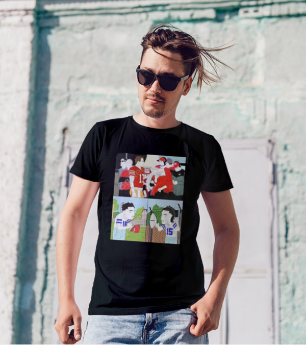 Rita Oak Ko-fi Day 27 Randall Trey Football Strategy And Training Moments T-Shirt