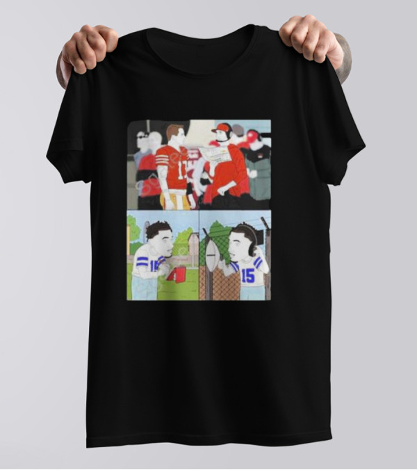 Rita Oak Ko-fi Day 27 Randall Trey Football Strategy And Training Moments T-Shirt