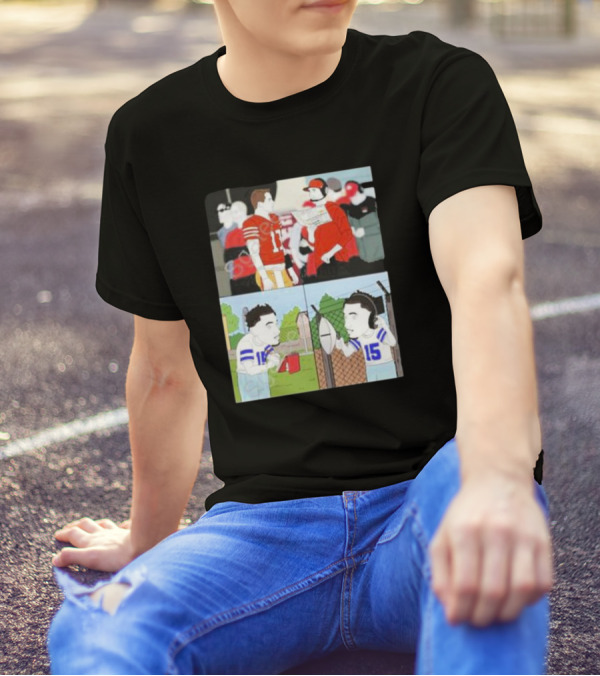Rita Oak Ko-fi Day 27 Randall Trey Football Strategy And Training Moments T-Shirt