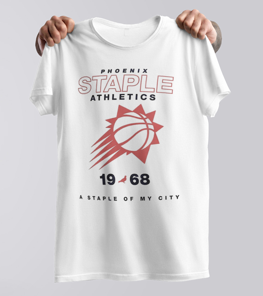 Phoenix Suns Staple Athletics 1968 A Staple Of My City T-Shirt