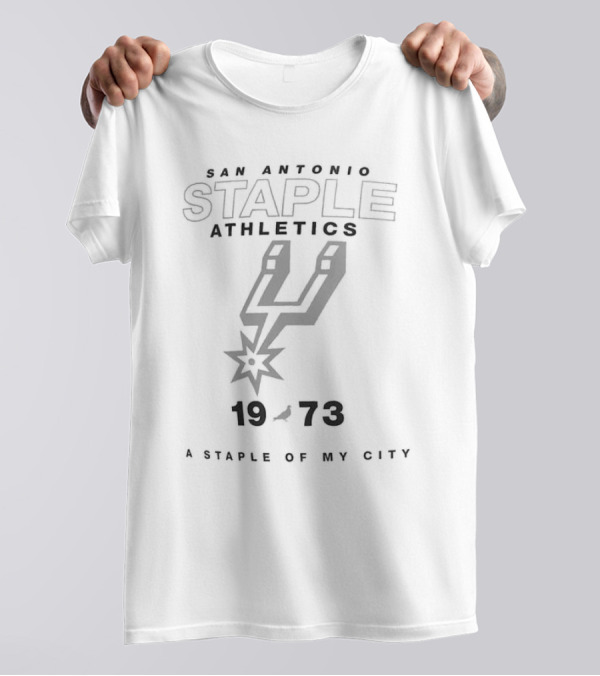 San Antonio Staple Athletics 1973 A Staple Of My City T-Shirt