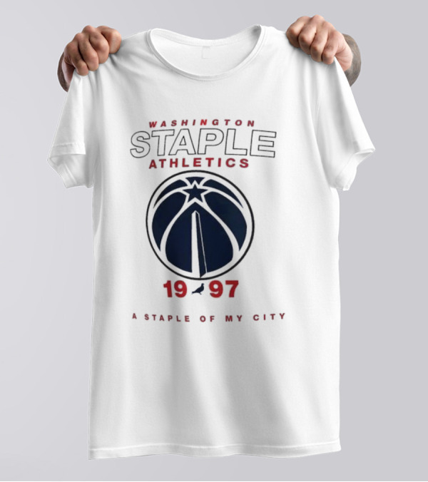 Washington Staple Athletics 1997 A Staple Of My City T-Shirt
