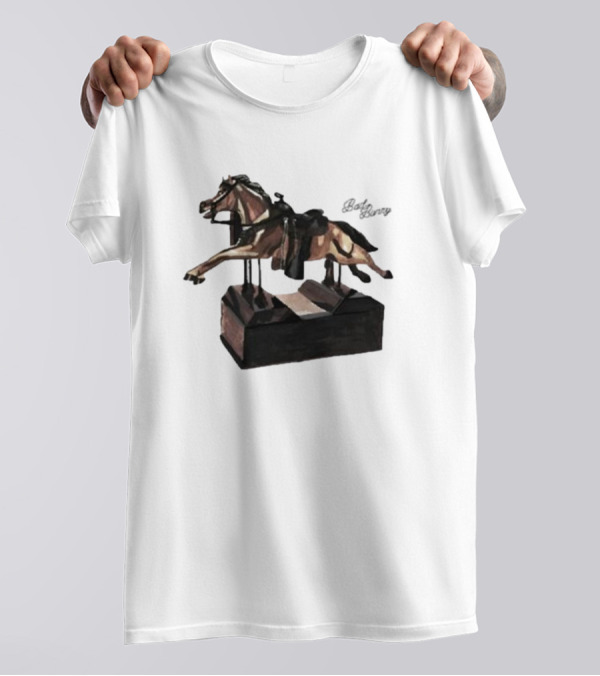 Bad Bunny Un Preview Horse Statue T-Shirt