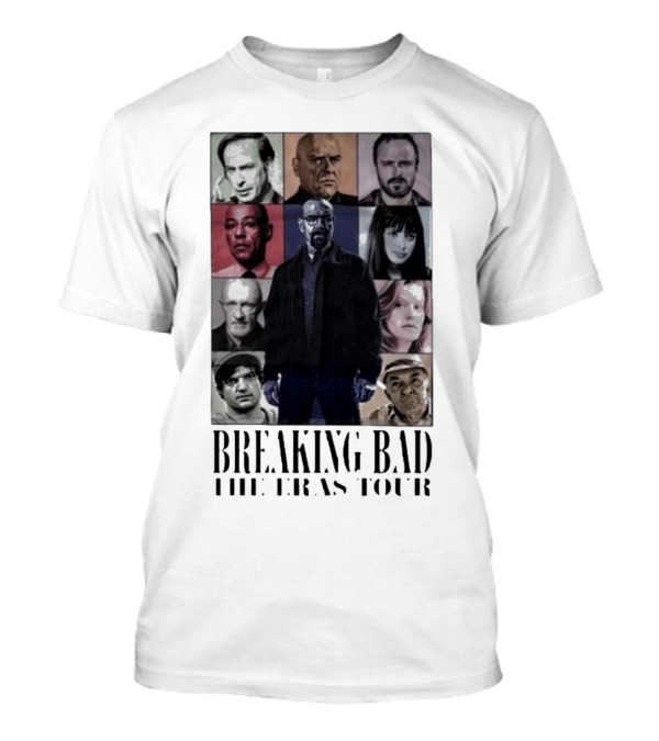 Breaking Bad The Eras Tour Characters Collage T-Shirt