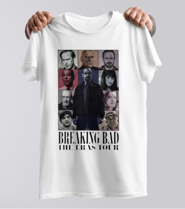 Breaking Bad The Eras Tour Characters Collage T-Shirt