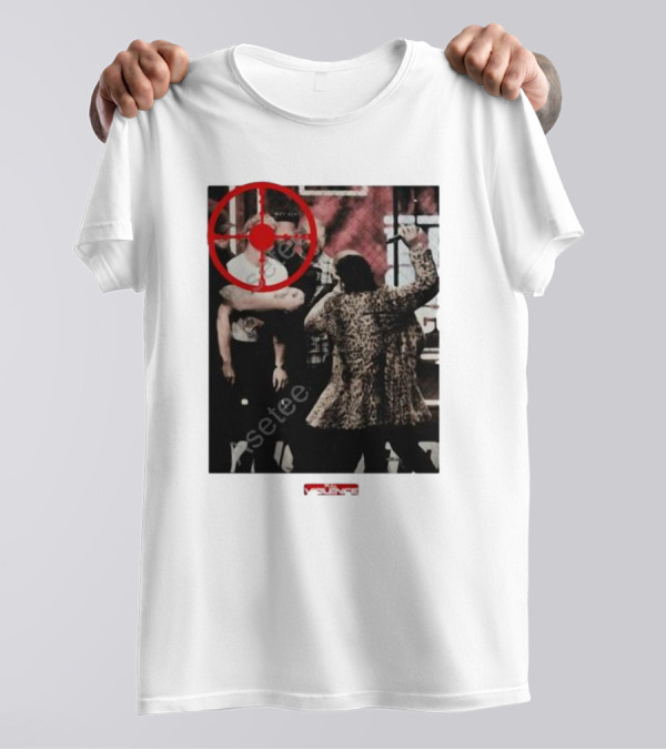 Dillon Danis X Full Violence Bullseye Target Red Circle T-Shirt