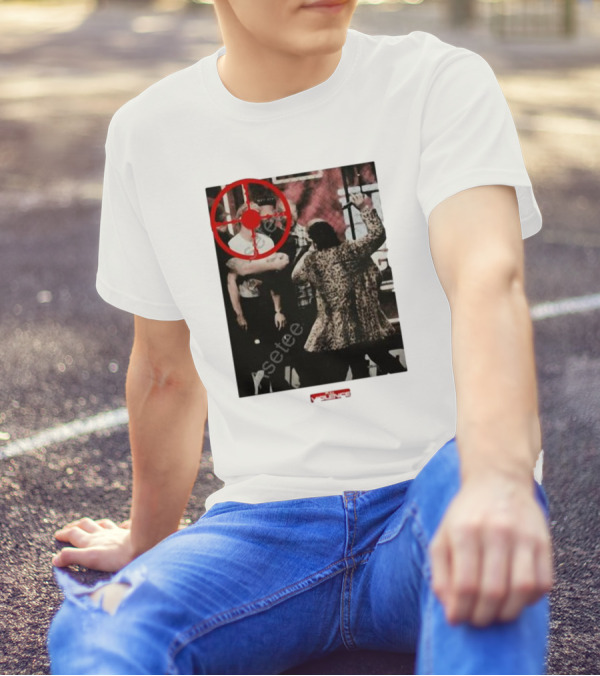 Dillon Danis X Full Violence Bullseye Target Red Circle T-Shirt