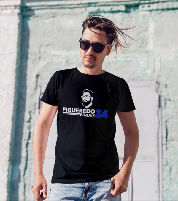 FIGUEREDO BINDER 24 Portrait And Text T-Shirt