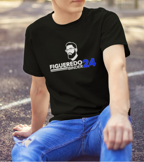 FIGUEREDO BINDER 24 Portrait And Text T-Shirt