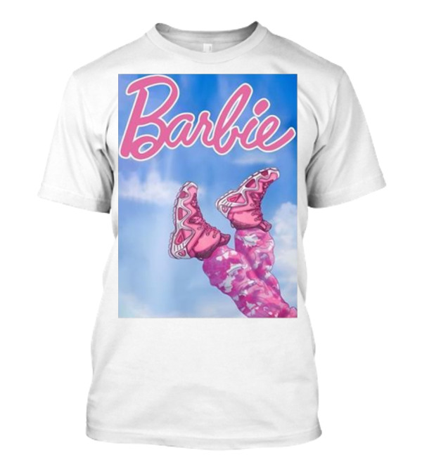 Nafo Trinzu Blgr Lowa Barbie Pink Shoes Sky Background T-Shirt