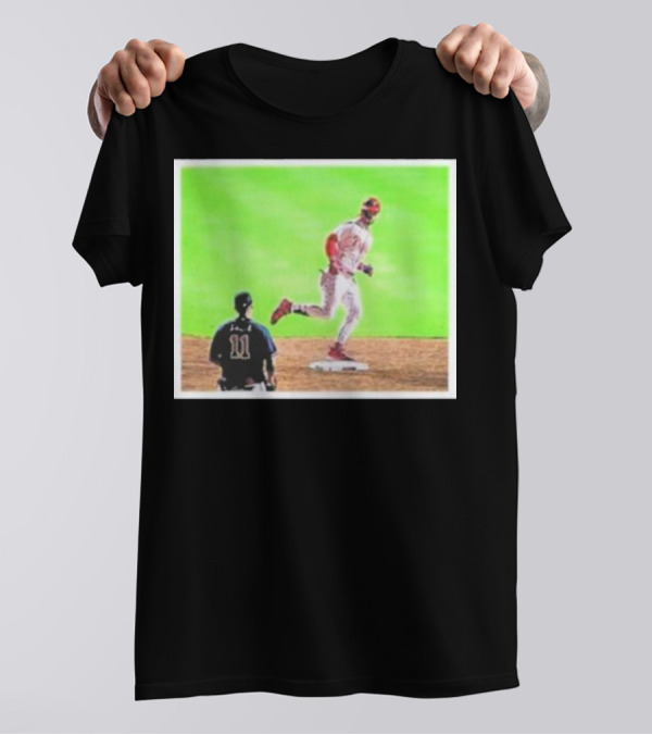 Section 419 Harper Stares Down Arcia Baseball Moment T-Shirt