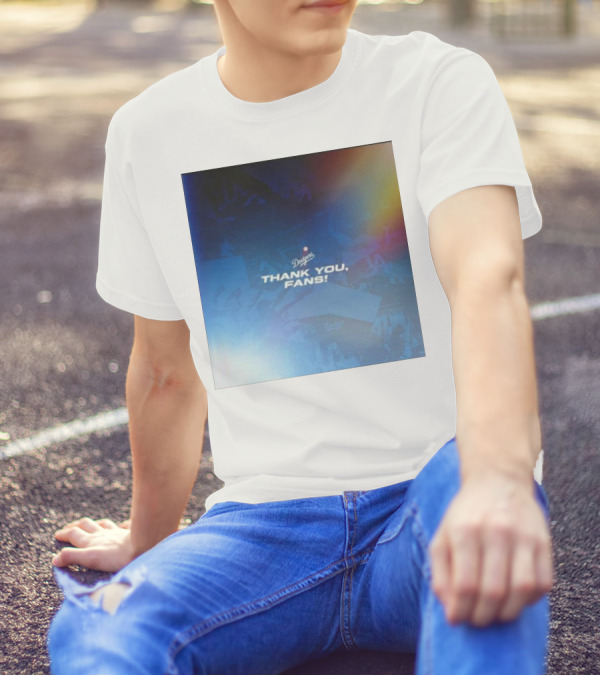 Thank You Dodgers Fans Dodgers Thank You Fans Dodgers T-Shirt