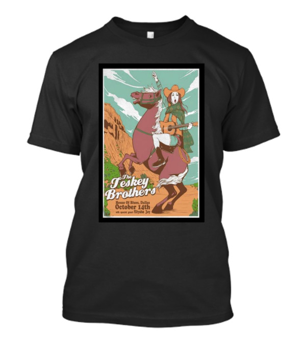 The Teskey Brothers House Of Blues Dallas October 14th With Special Guest Allysha Joy T-Shirt