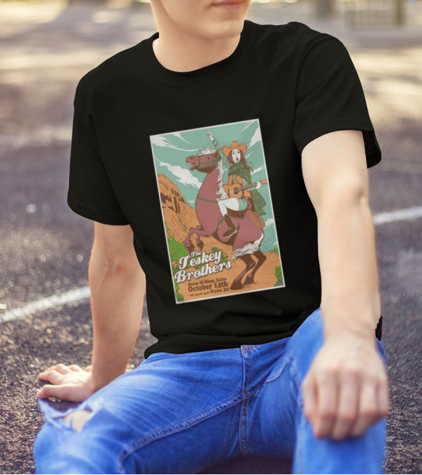 The Teskey Brothers House Of Blues Dallas October 14th With Special Guest Allysha Joy T-Shirt