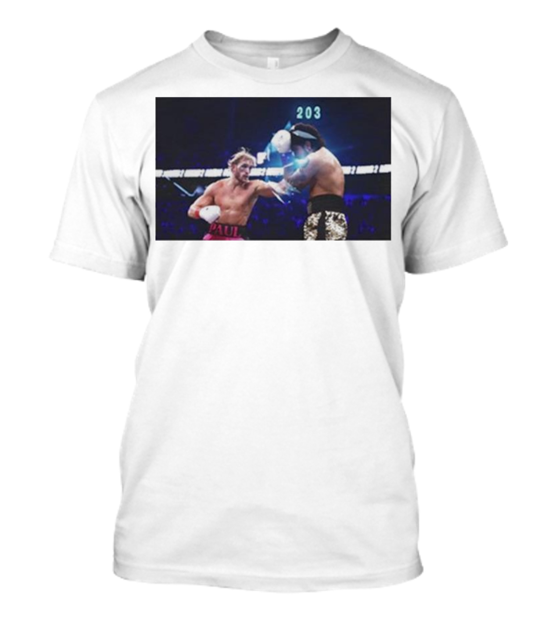Logan Paul X Dillon Danis 203 Boxing Match Dynamic Action T-Shirt