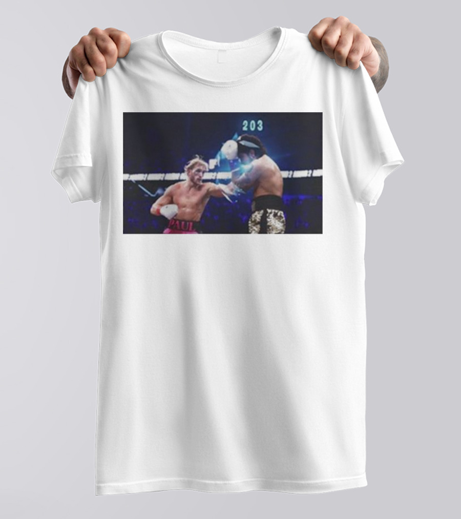 Logan Paul X Dillon Danis 203 Boxing Match Dynamic Action T-Shirt