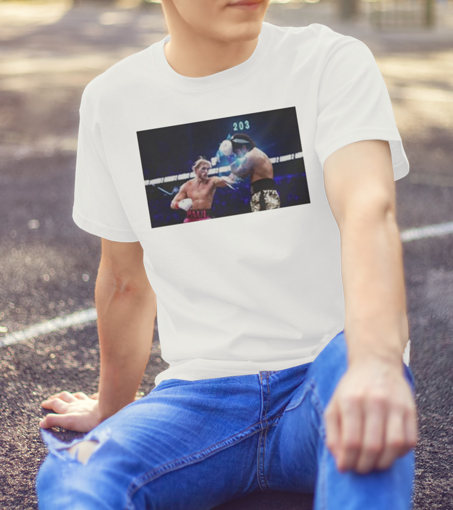Logan Paul X Dillon Danis 203 Boxing Match Dynamic Action T-Shirt