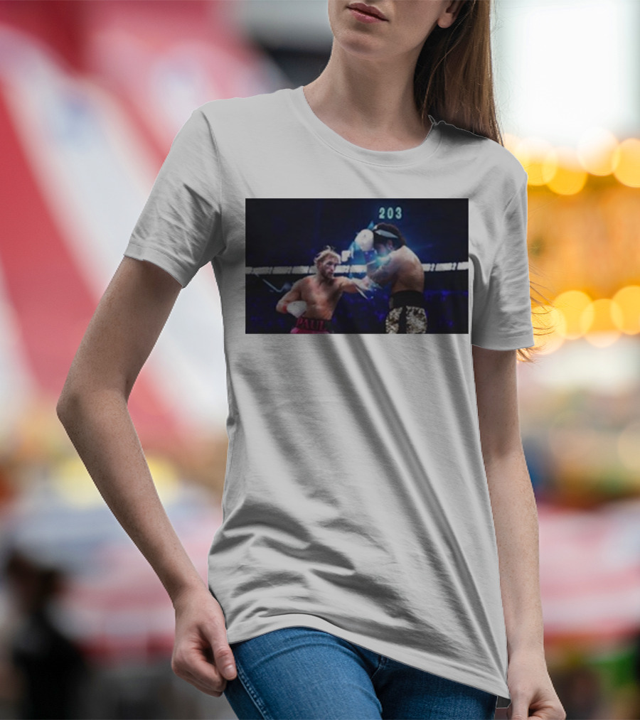 Logan Paul X Dillon Danis 203 Boxing Match Dynamic Action T-Shirt