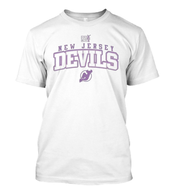 New Jersey Devils Hockey Fights Cancer Richmond Levelwear T-Shirt