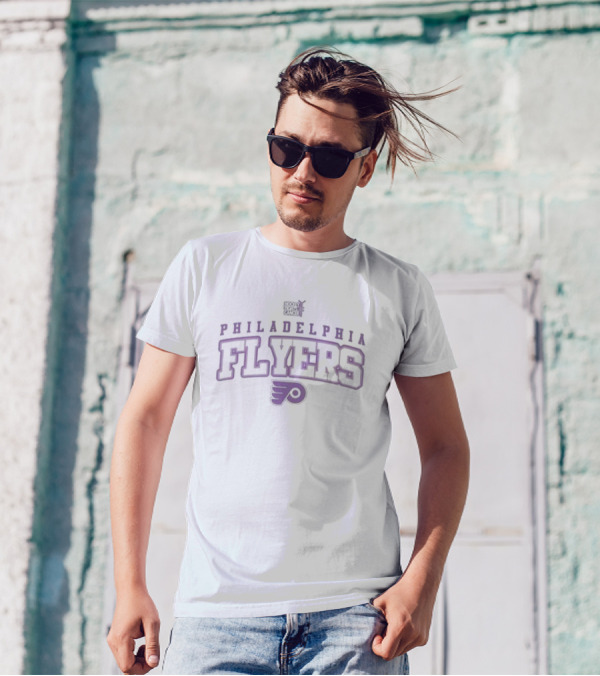Philadelphia Flyers Hockey Fights Cancer Levelwear Richmond T-Shirt