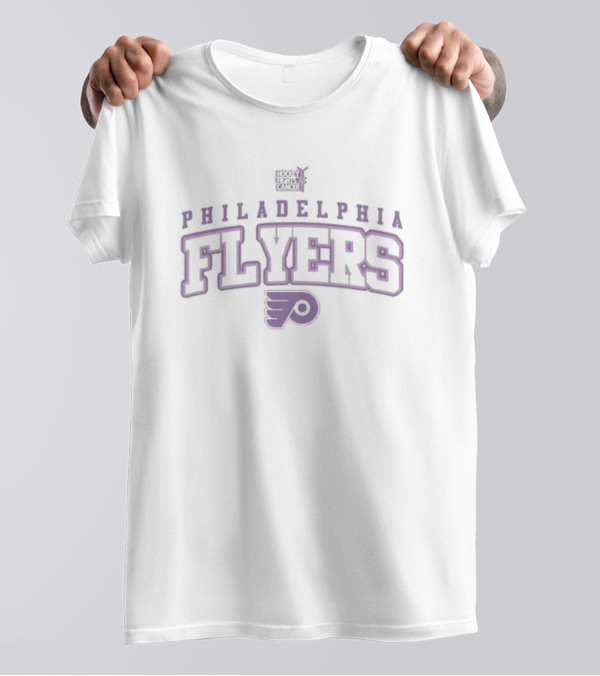 Philadelphia Flyers Hockey Fights Cancer Levelwear Richmond T-Shirt