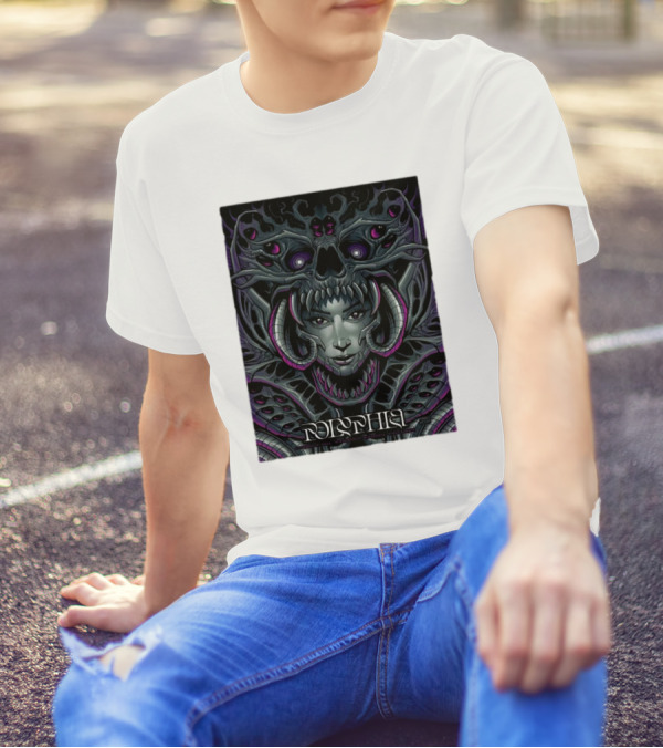 Polyphia Tour Minneapolis First Avenue Oct 17 Alien Cybernetic Cover T-Shirt