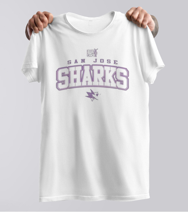 San Jose Sharks Hockey Fights Cancer Levelwear Richmond T-Shirt