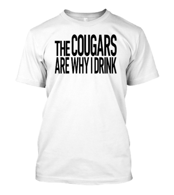 The Cougars Are Why I Drink Ziggo Dome Amsterdam World Tour Orange T-Shirt