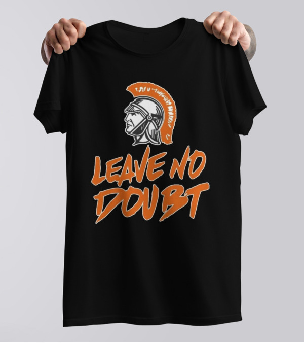 Leave No Doubt Roman Warrior Helmet T-Shirt