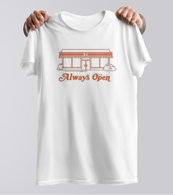 Always Open Diner Neon T-Shirt