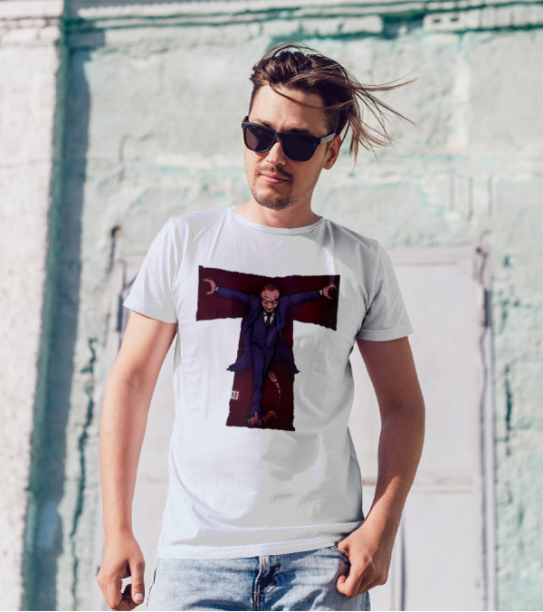 Darkodon Sinister Man In Suit T-Shirt