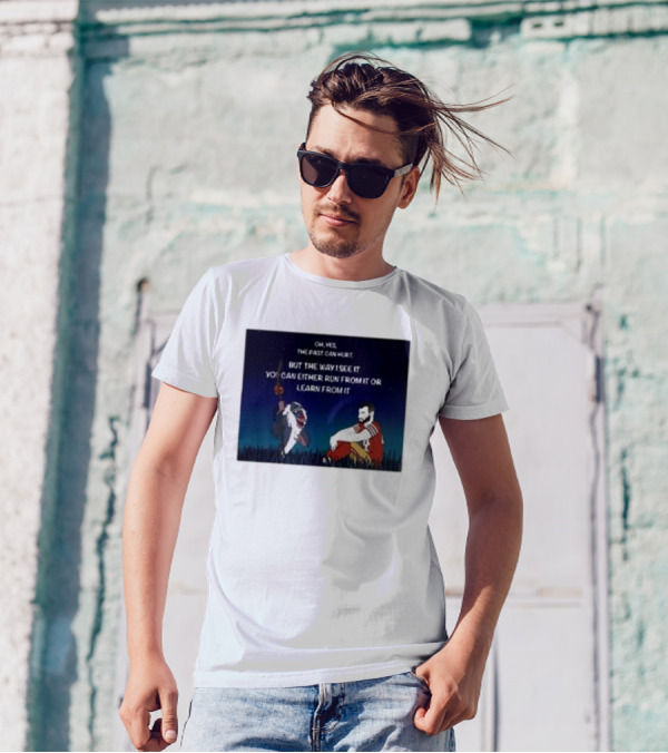 Oh Yes The Past Can Hurt You Can Either Run From It Learn From It Rafiki And Moody Day 38 T-Shirt