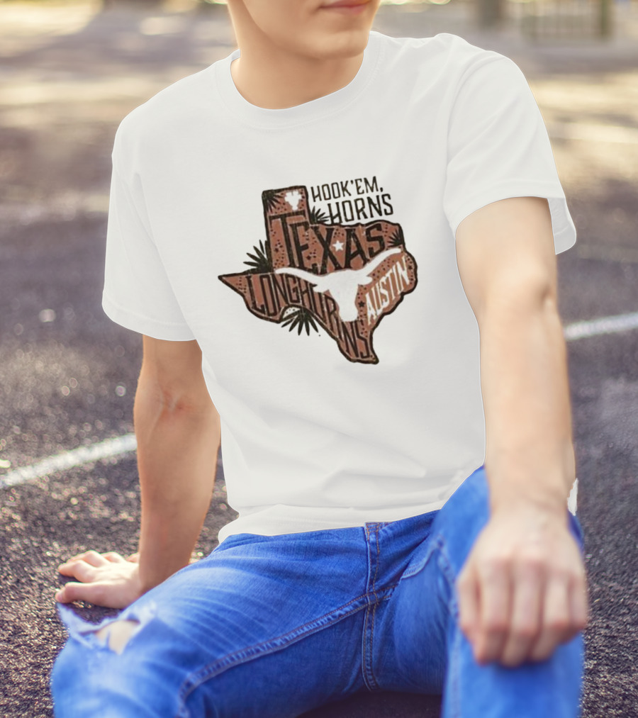 Texas Longhorns Hook 'Em Horns Austin T-Shirt