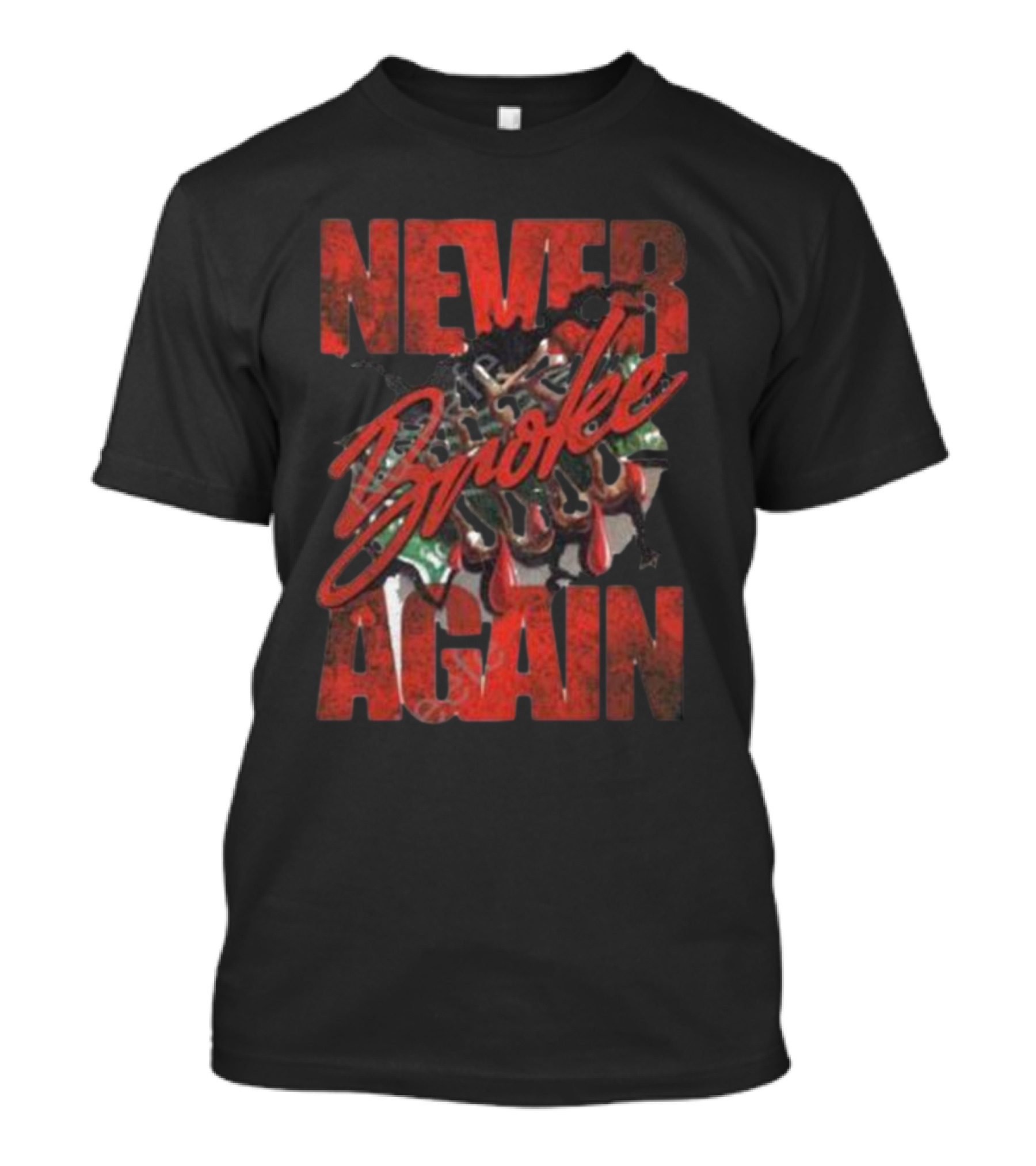 Never Broke Again Seafoam Yb Money T-Shirt