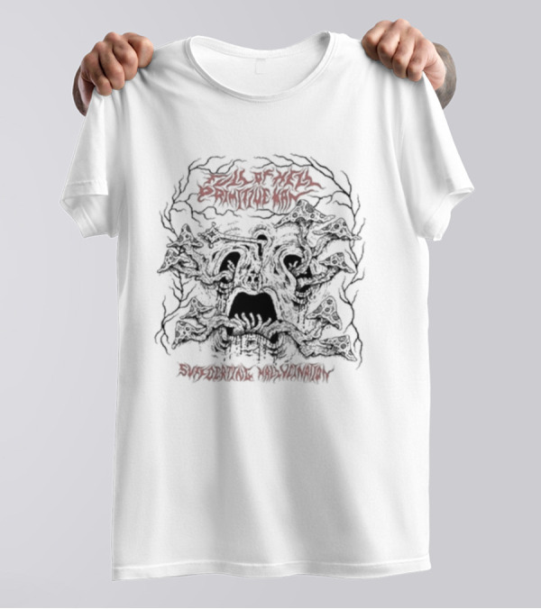 Full Of Hell Primitive Man Supernatural Headwinds Closed Casket Activities T-Shirt