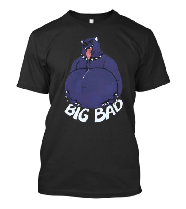 Blitzitdragon Slosh Dog Big Bad Wolf Character T-Shirt