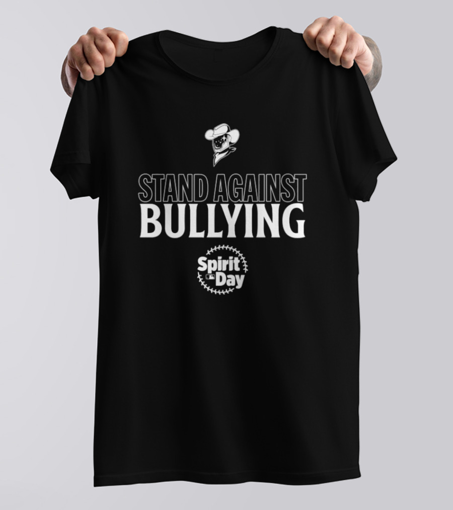 Sugar Land Space Cowboys Stand Against Bullying Spirit Day T-Shirt